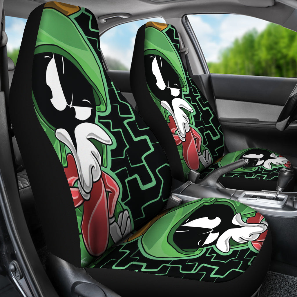 Marvin The Martian Car Seat Covers Custom For Fan Ci221118-03
