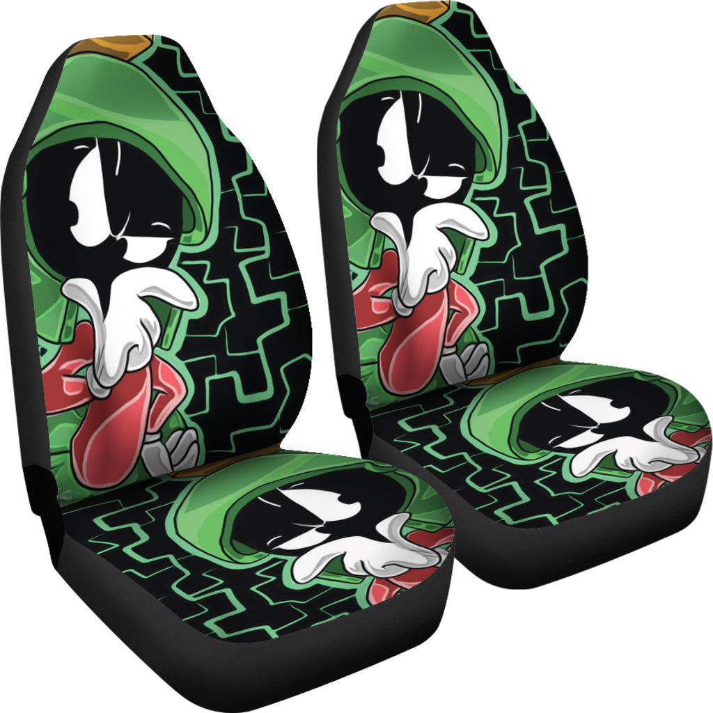 Marvin The Martian Car Seat Covers Custom For Fan Ci221118-03