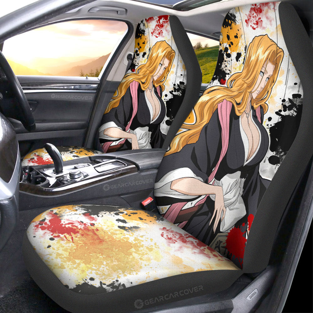 Matsumoto Rangiku Car Seat Covers Custom Car Accessories