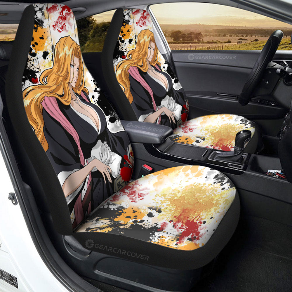 Matsumoto Rangiku Car Seat Covers Custom Car Accessories