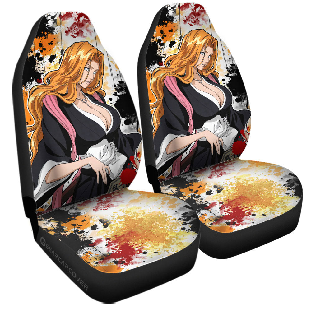 Matsumoto Rangiku Car Seat Covers Custom Car Accessories
