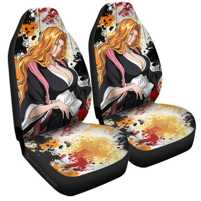 Matsumoto Rangiku Car Seat Covers Custom Car Accessories