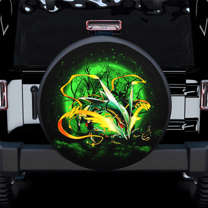 Mega X Rayquaza Moonlight Spare Tire Cover
