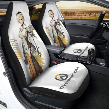 Mercy Car Seat Covers Custom Overwatch