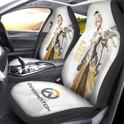 Mercy Car Seat Covers Custom Overwatch
