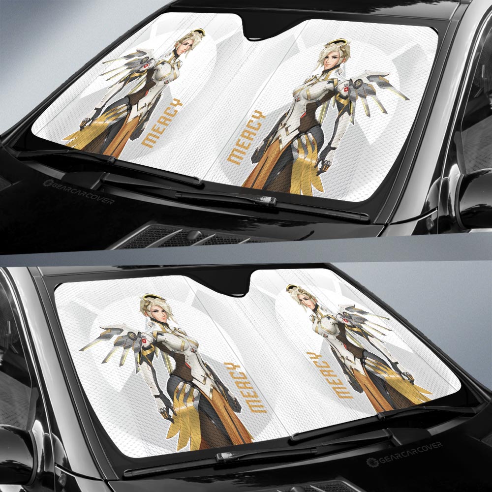 Mercy Car Sunshade Custom Overwatch