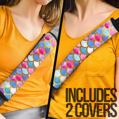 Mermaid Car Seat Belt Cover Custom Car Accessories