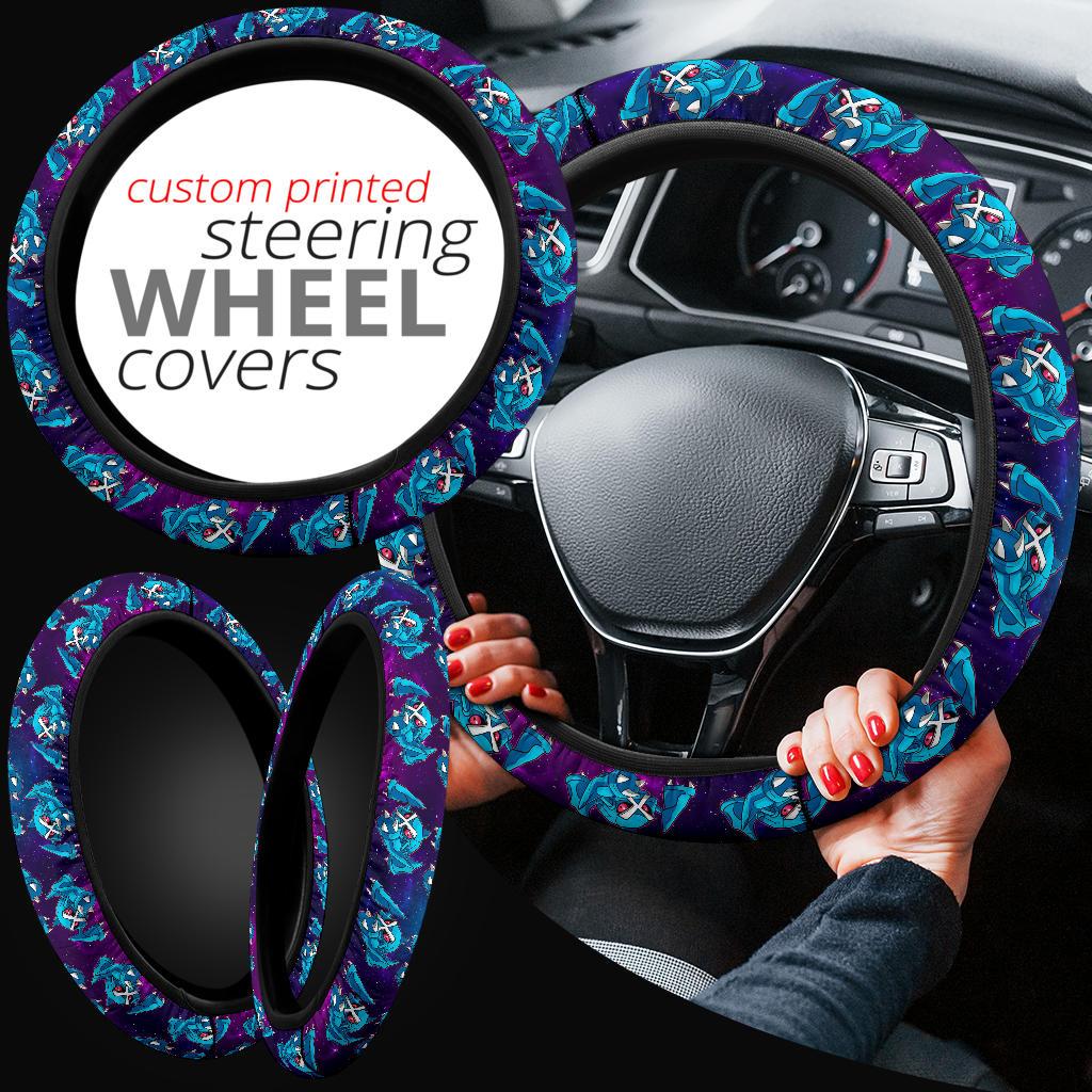 Metagross Anime Custom Car Steering Wheel Cover