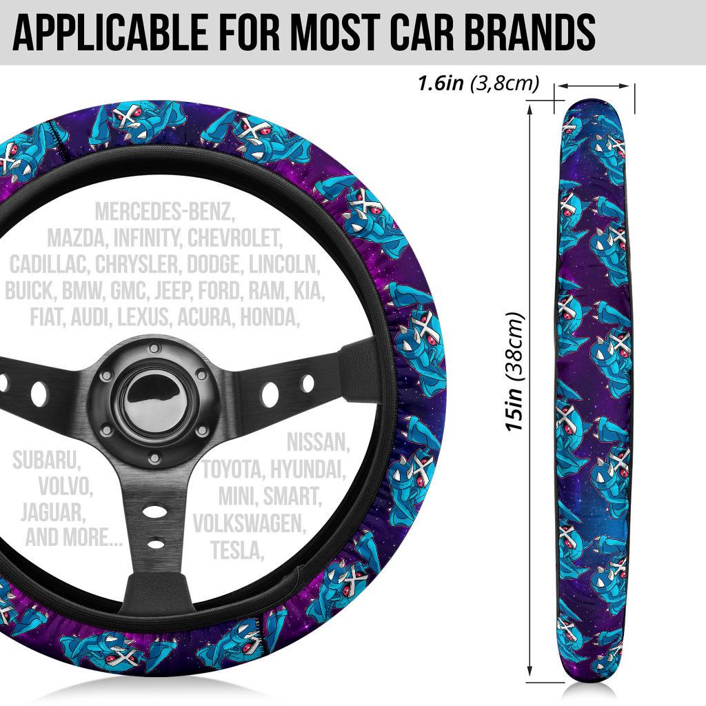 Metagross Anime Custom Car Steering Wheel Cover