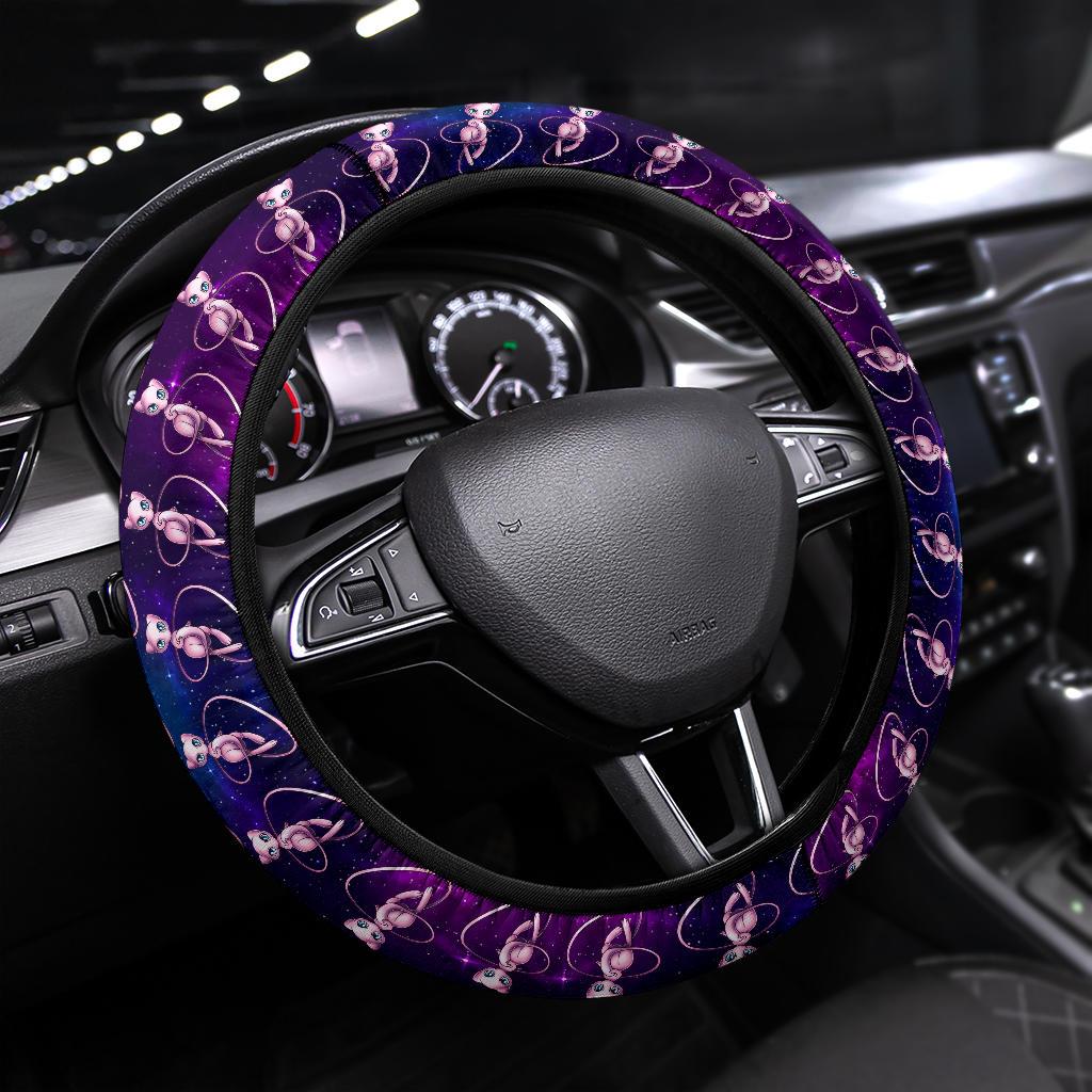 Mew Anime Custom Car Steering Wheel Cover