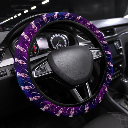 Mew Anime Custom Car Steering Wheel Cover