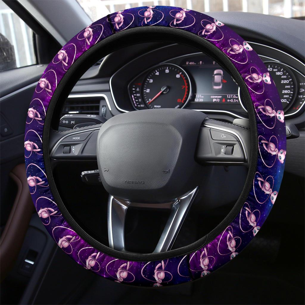 Mew Anime Custom Car Steering Wheel Cover