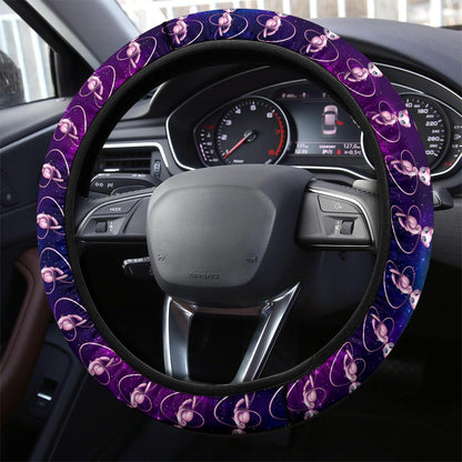 Mew Anime Custom Car Steering Wheel Cover