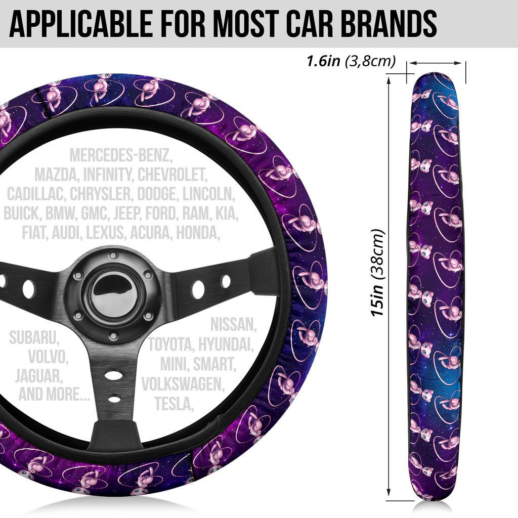 Mew Anime Custom Car Steering Wheel Cover