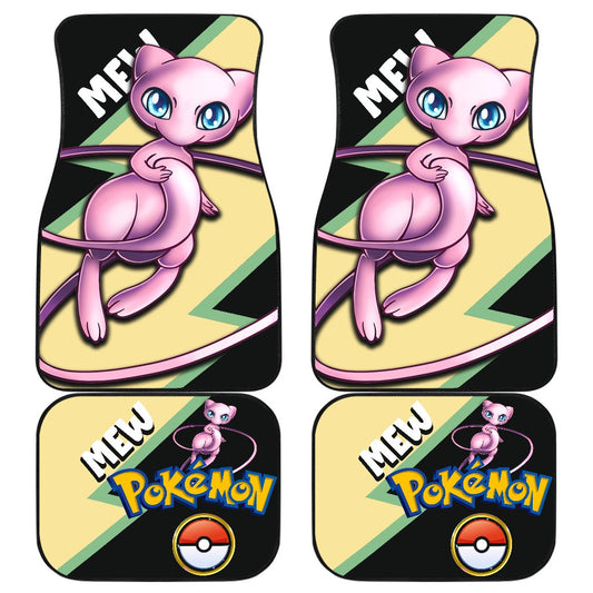 Mew Car Floor Mats Custom Anime Car Interior Accessories