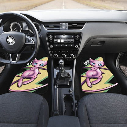 Mew Car Floor Mats Custom Anime Car Interior Accessories