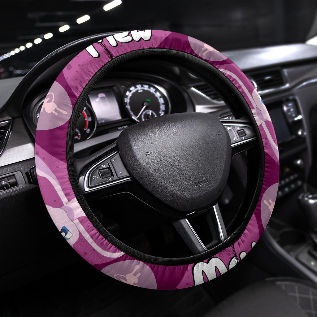 Mew Steering Wheel Cover