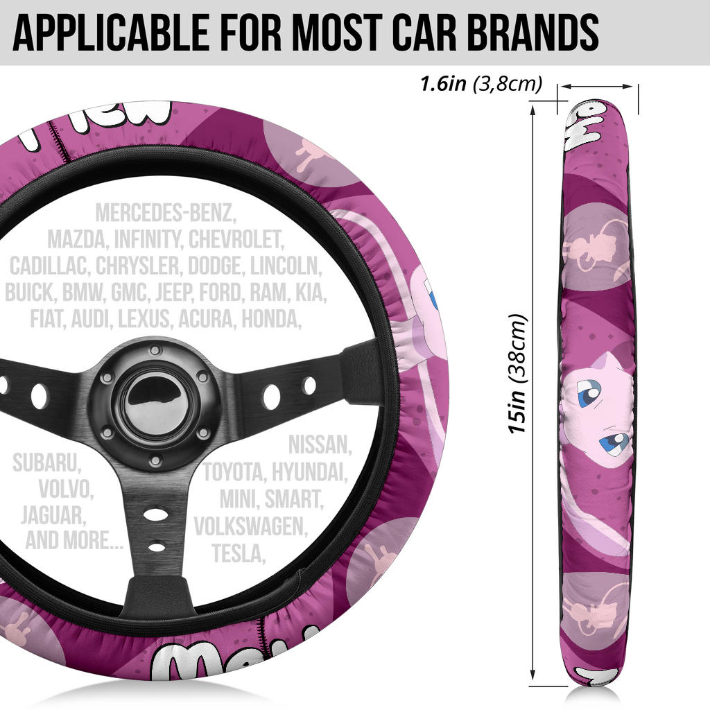 Mew Steering Wheel Cover