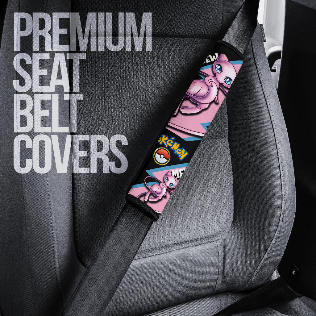 Mewcar seat belt covers Anime Custom Car Accessories