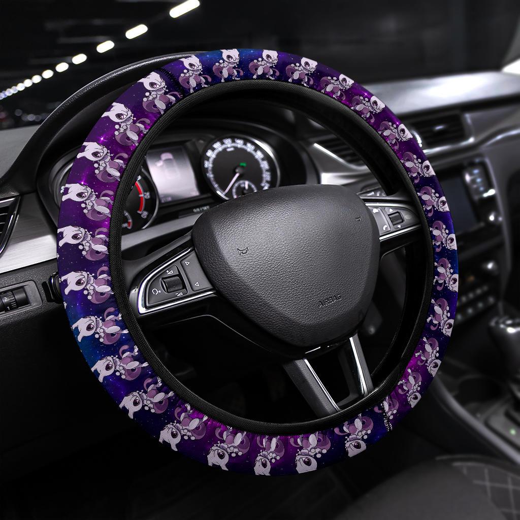 Mewtwo Anime Custom Car Steering Wheel Cover