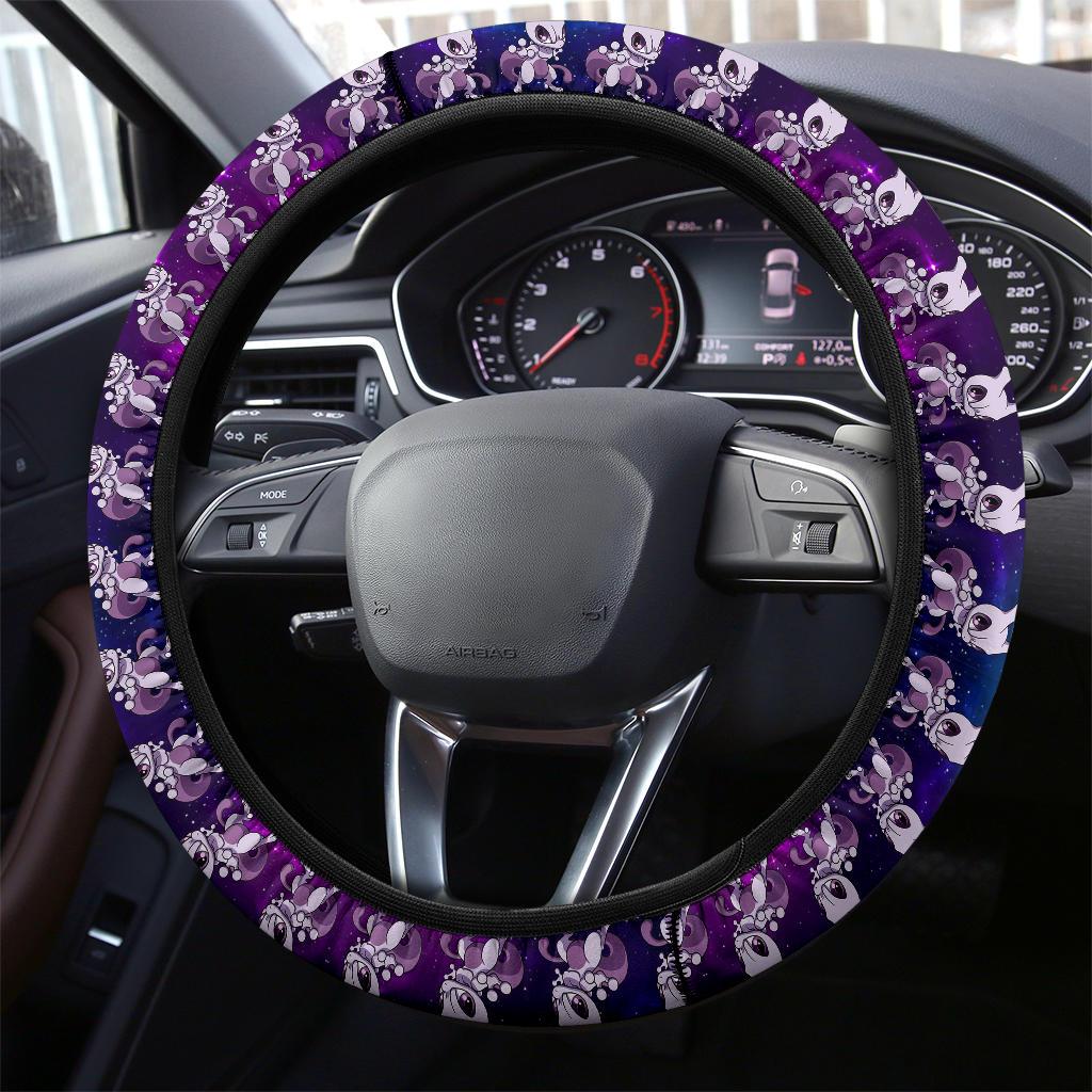 Mewtwo Anime Custom Car Steering Wheel Cover