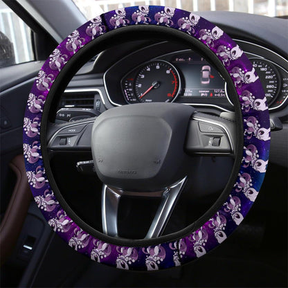 Mewtwo Anime Custom Car Steering Wheel Cover