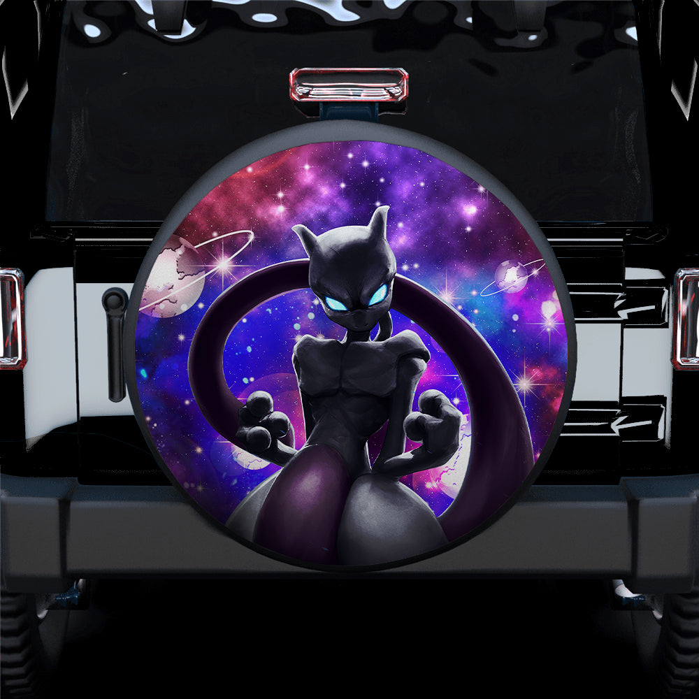 Mewtwo Galaxy Car Spare Tire Cover