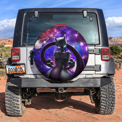 Mewtwo Galaxy Car Spare Tire Cover