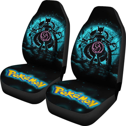 Mewtwo Moonlight Legendary Pokemon Car Seat Covers