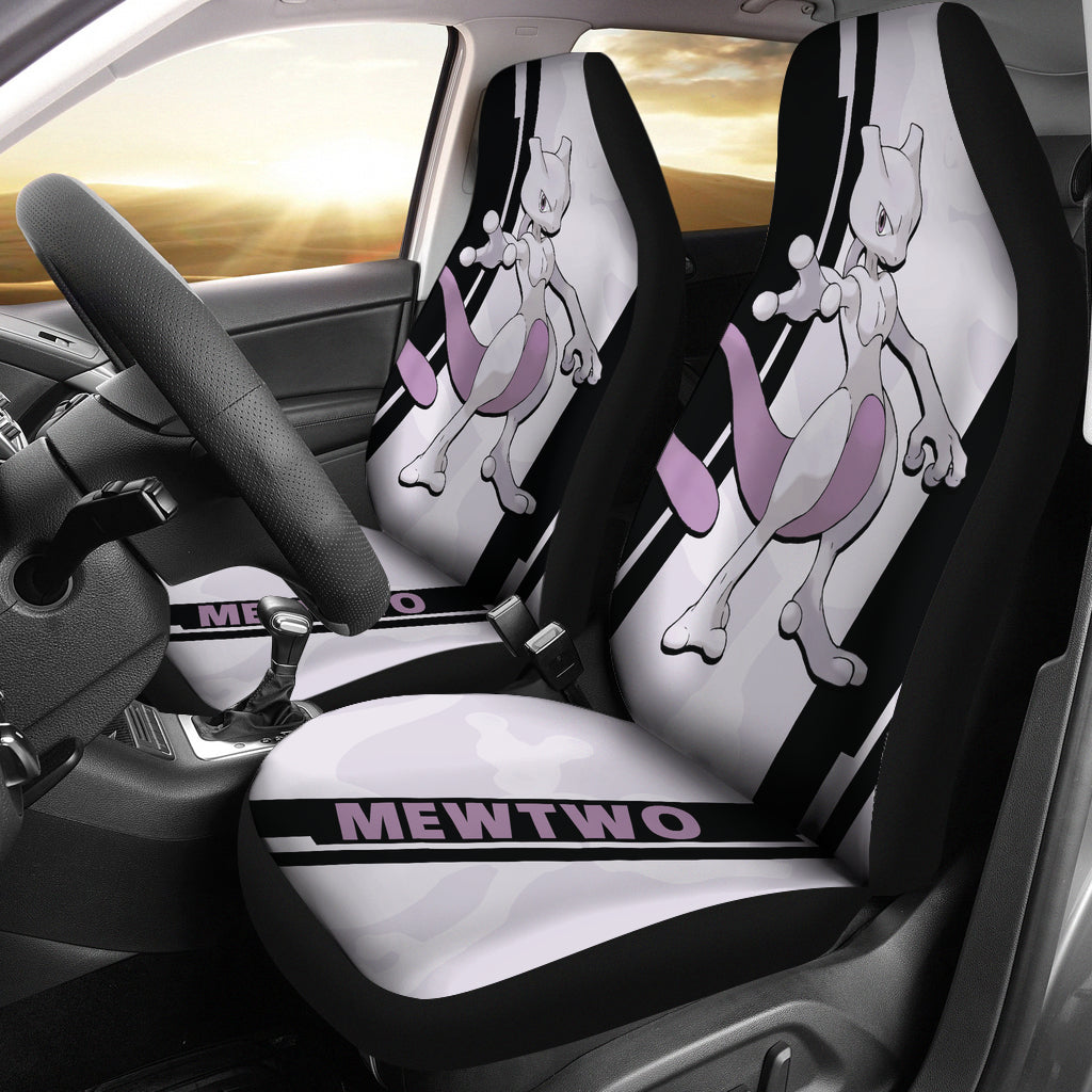 Mewtwo Pokemon Car Seat Covers Style Custom For Fans Ci230118-07