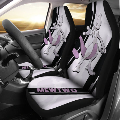 Mewtwo Pokemon Car Seat Covers Style Custom For Fans Ci230118-07