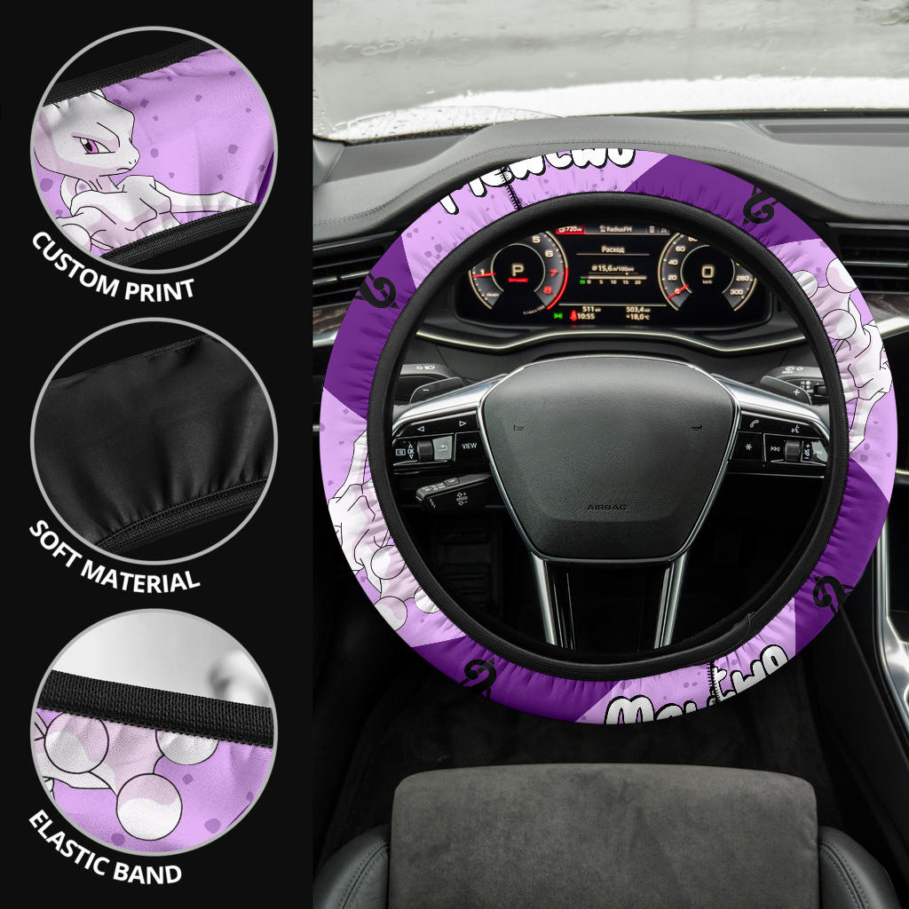 Mewtwo Steering Wheel Cover