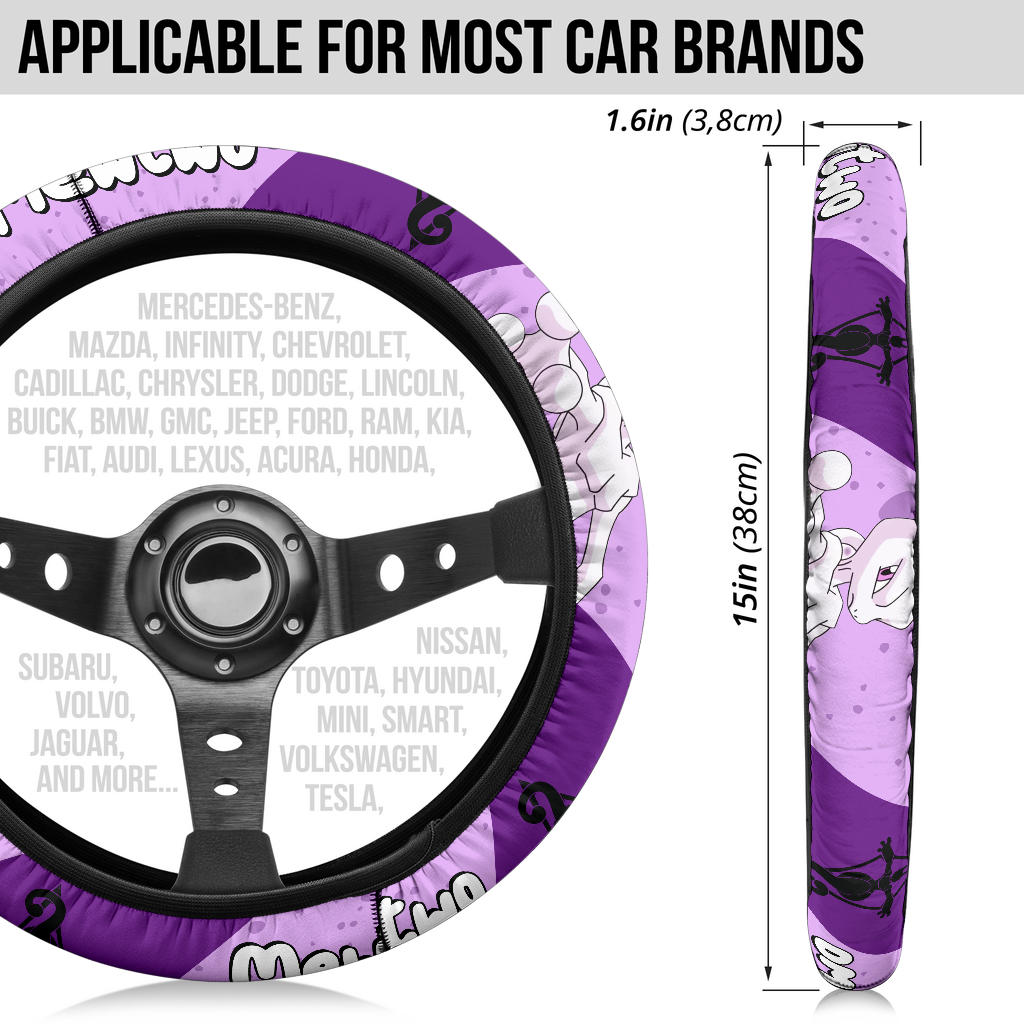 Mewtwo Steering Wheel Cover
