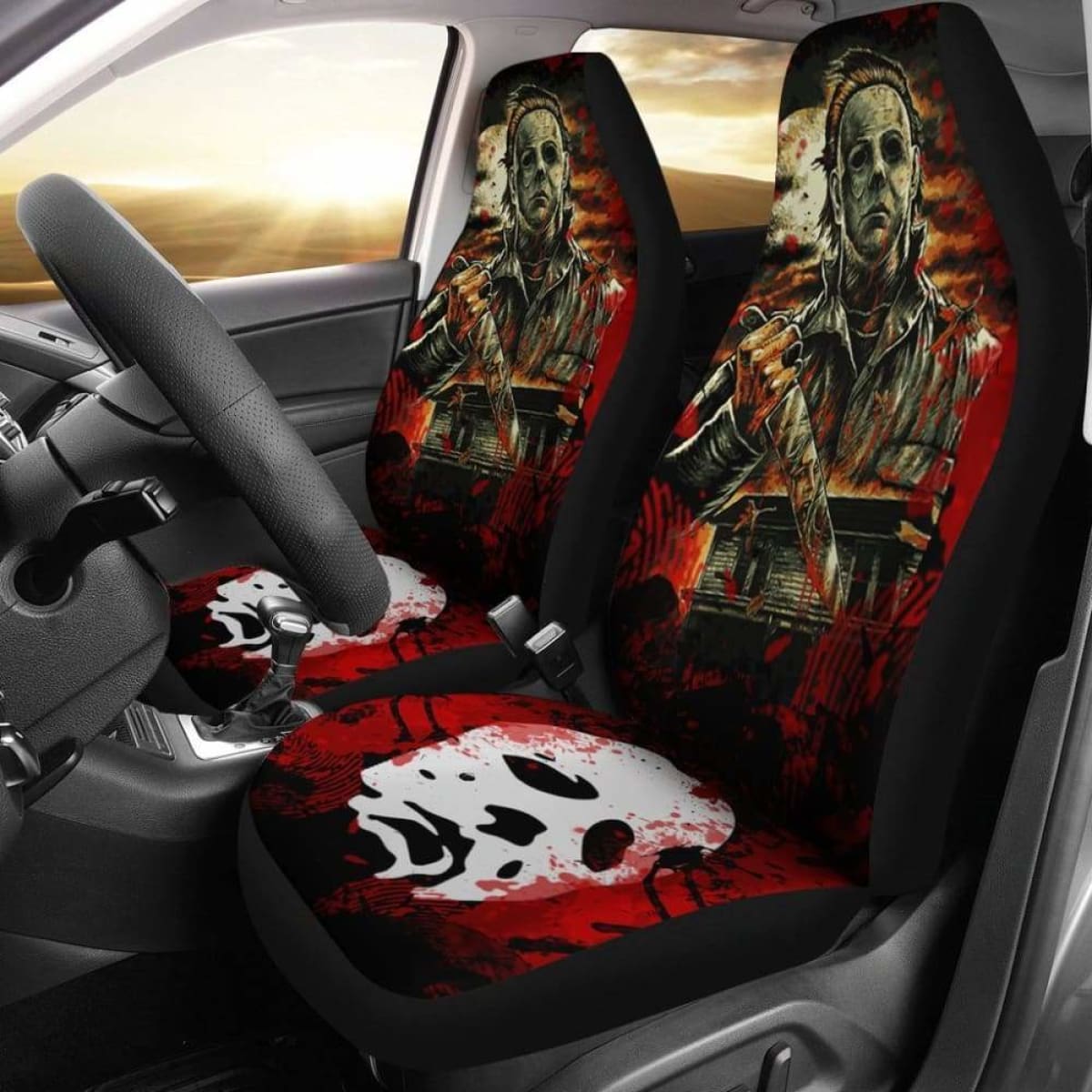 Michael Myers Car Seat Cover 04 Universal Fit 053012