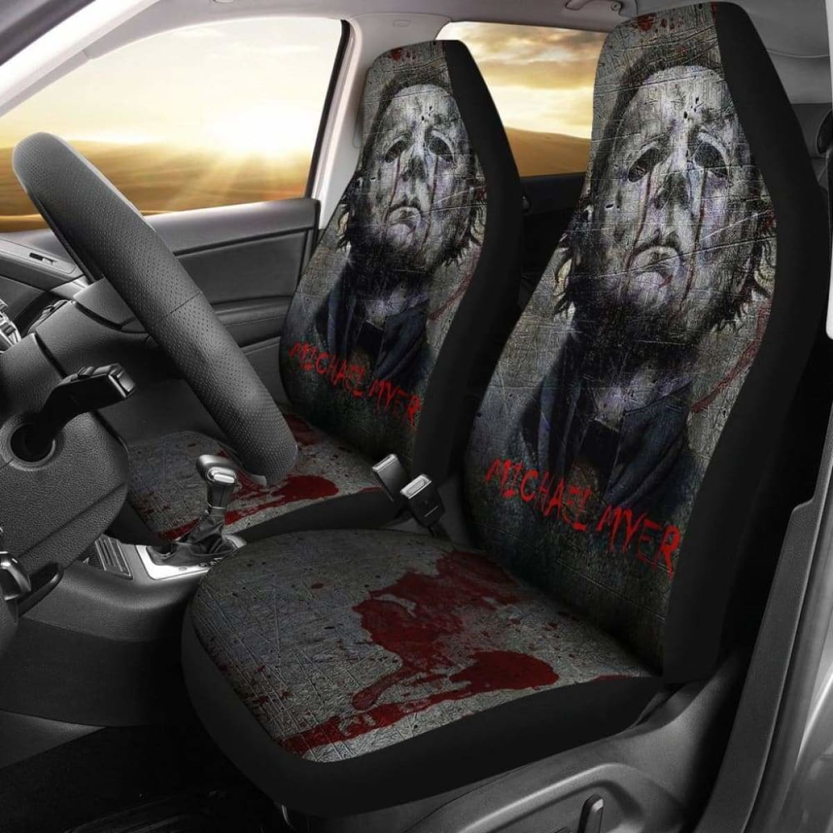 Michael Myers Car Seat Cover 98 Universal Fit 053012