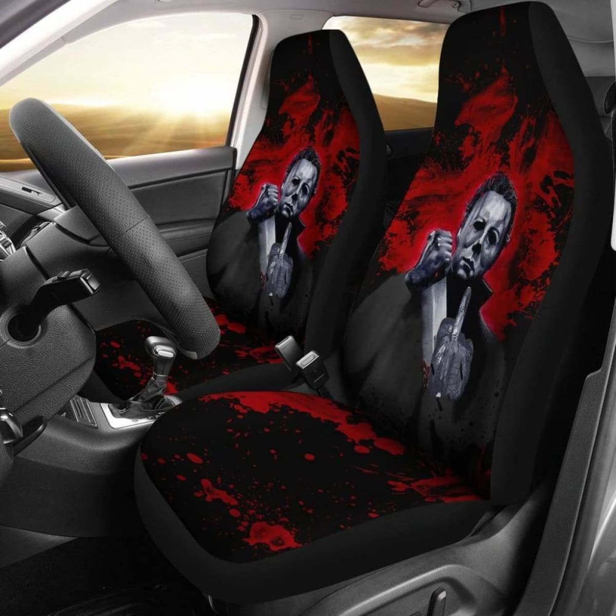 Michael Myers Car Seat Cover 01 Universal Fit 053012