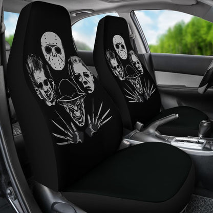 Michael Myers Jason Voorhees Freddy Krueger Leatherface Horror Car Seat Covers Universal Fit 103530
