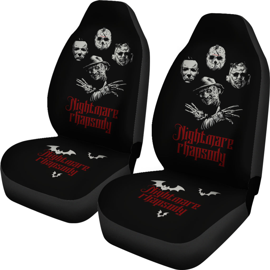 Michael Myers Top Horror Characters Car Seat Covers Halloween Car Accessories Ci091021