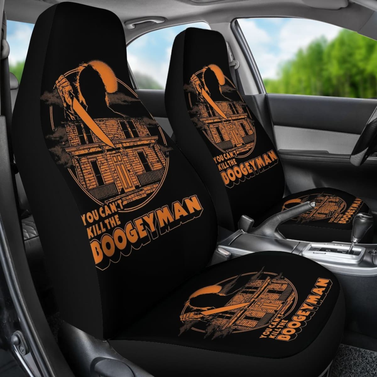 Michael Myers You Can't Kill The Boogeyman Car Seat Covers Universal Fit 103530