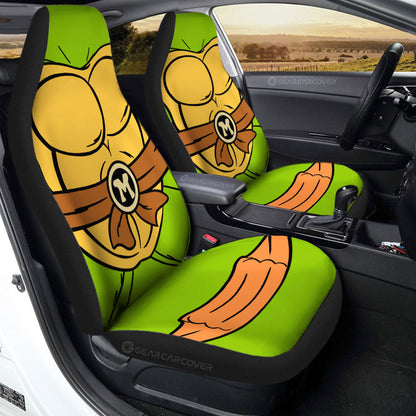 Michelangelo Car Seat Covers Custom Ninja Turtle Car Accessories
