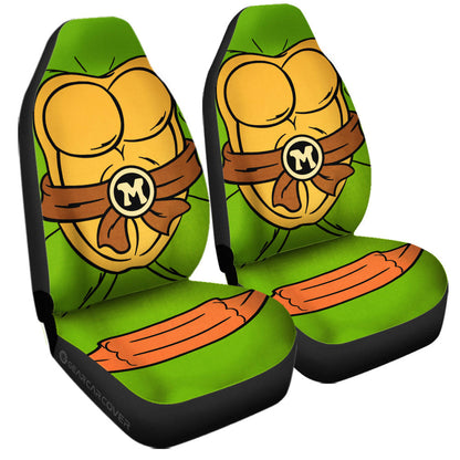 Michelangelo Car Seat Covers Custom Ninja Turtle Car Accessories