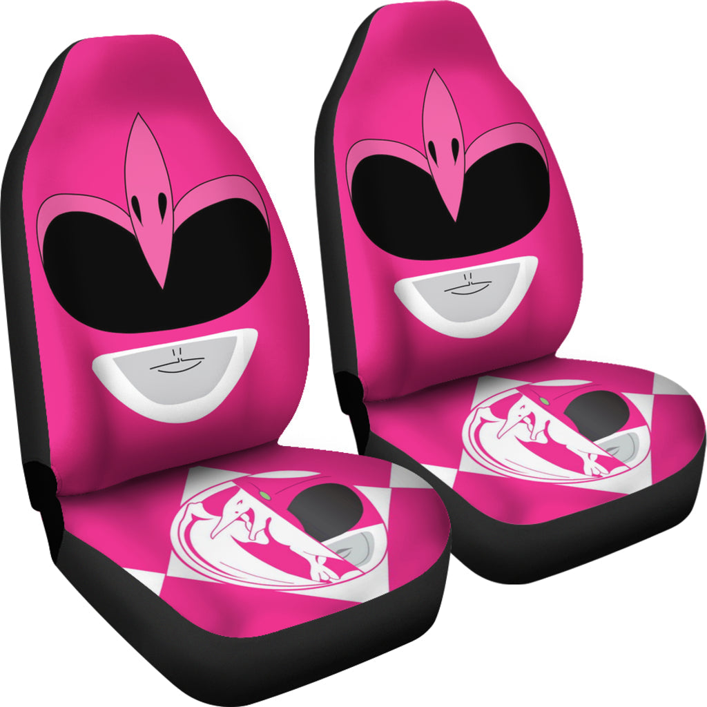 Mighty Morphin Power Rangers Pink Car Seat Covers
