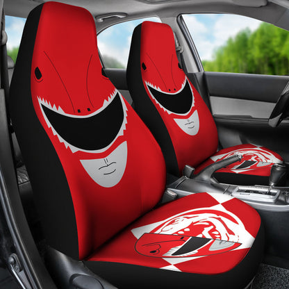 Mighty Morphin Power Rangers Red Car Seat Covers