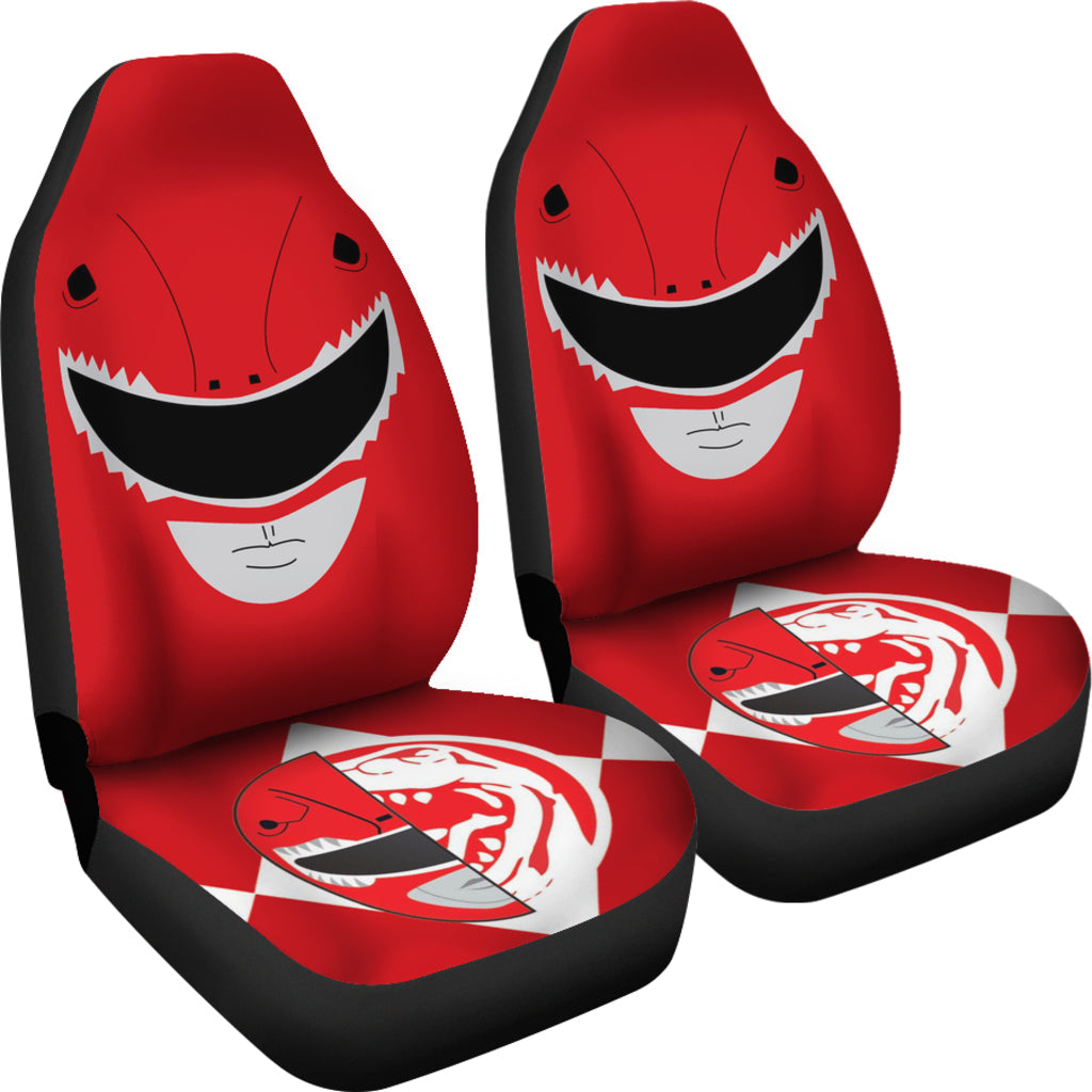 Mighty Morphin Power Rangers Red Car Seat Covers