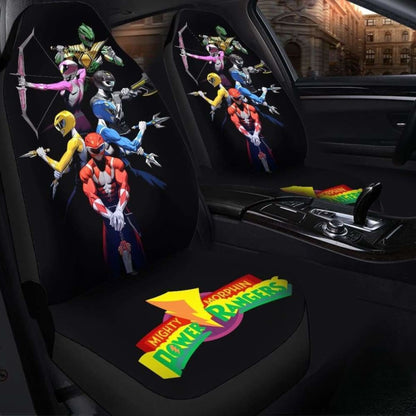 Mighty Morphin Power Rangers Seat Covers 101719 Universal Fit