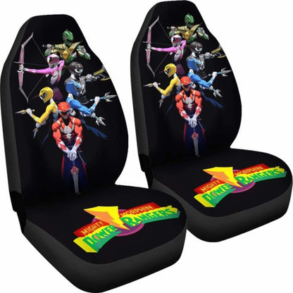 Mighty Morphin Power Rangers Seat Covers 101719 Universal Fit