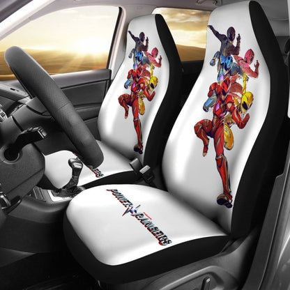 Mighty Morphin Sanban'S Power Rangers Car Seat Covers Mn04 Universal Fit 225721