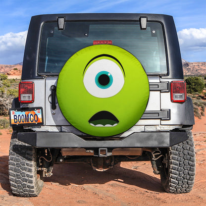 Mike Face Monster INC Car Spare Tire Cover