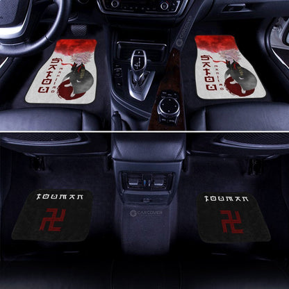Mikey Car Floor Mats Custom Anime Tokyo Revengers Car Interior Accessories