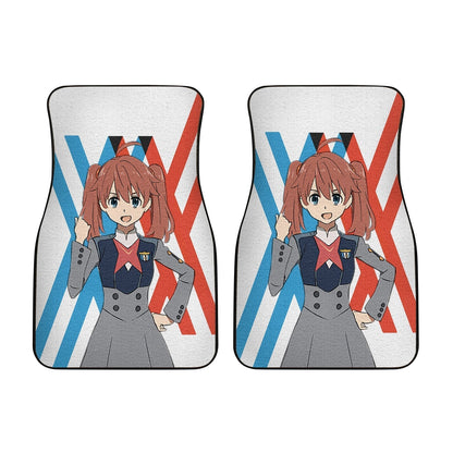 Miku Code 390 Car Floor Mats Custom Darling In The Franxx Anime Car Accessories